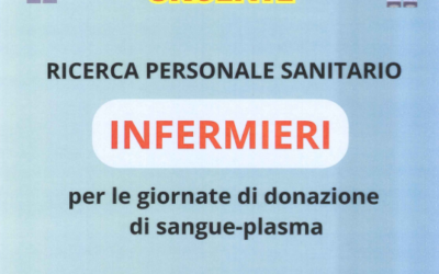 Avis Provinciale Savona – ricerca urgente Personale Sanitario INFERMIERISTICO